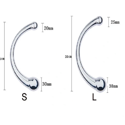 Hook Ended Double Anal 5858 Stainless Elegant Steel 0130